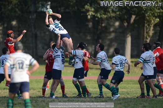 2014-11-02 CUS PoliMi Rugby-ASRugby Milano 0669
